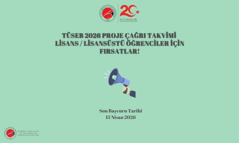 TÜSEB 2026 Proje Çağrısı (Öğrenciler İçin Fırsatlar)