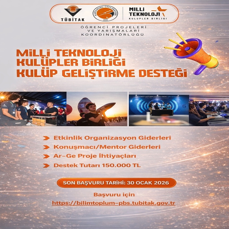 MTKB Destek Başvuruları Başladı