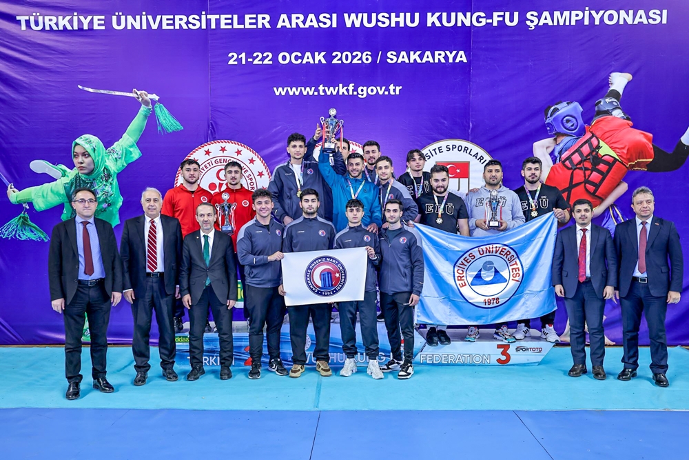 Kastamonu Üniversitesi Wushu Sporcularından Türkiye İkinciliği