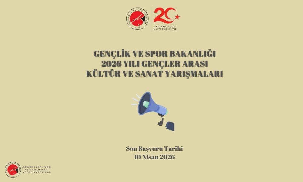 2026 Yılı Gençler Arası Kültür ve Sanat Yarışmaları